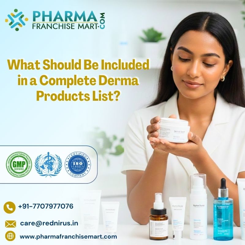derma products list