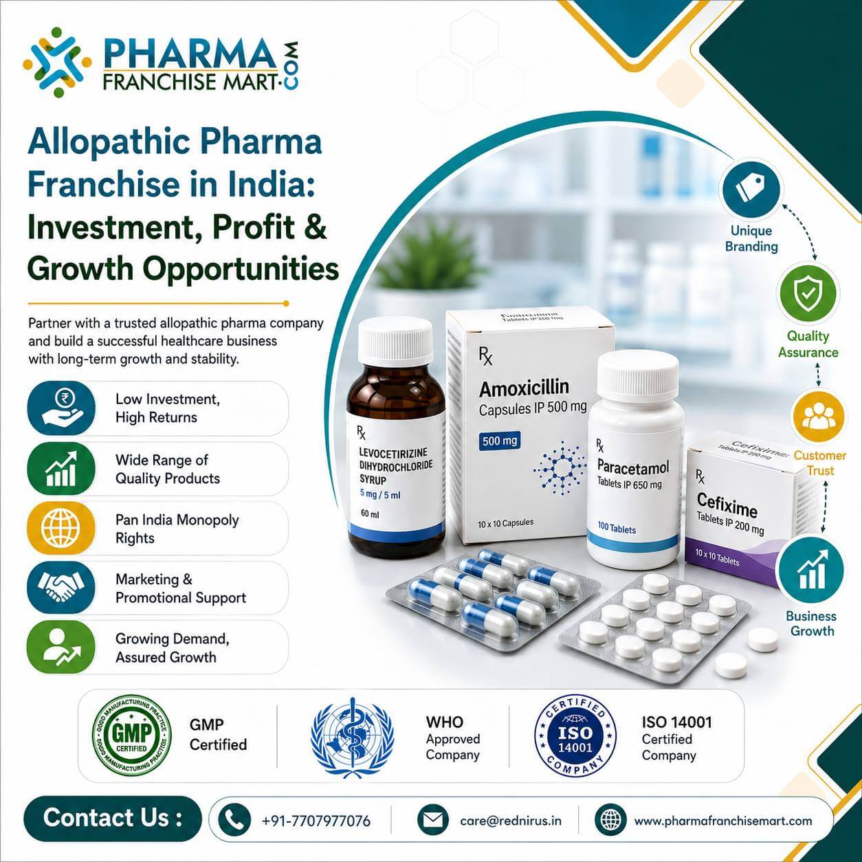 Allopathic Pharma Franchise in India